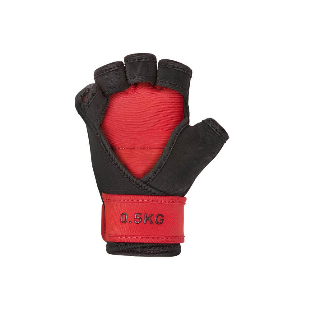 Reebok Weighted Training Gloves - 0.5kg - Palm-Less Design