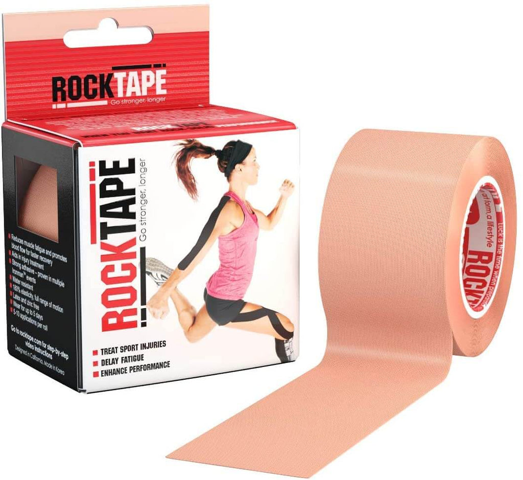 RockTape Kinesiology Tape 5cm x 5m - Beige