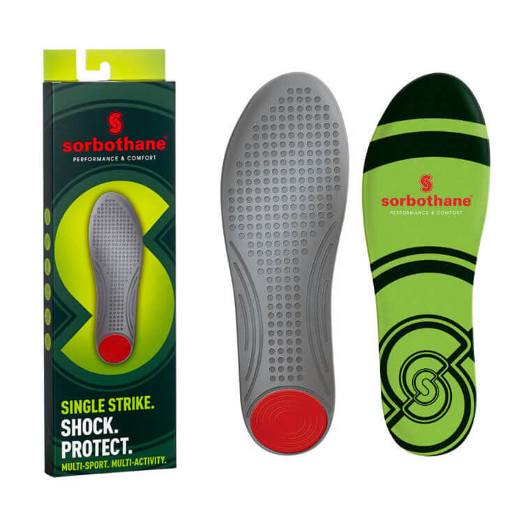 Sorbothane Single Strike Golfing Shoe Insoles