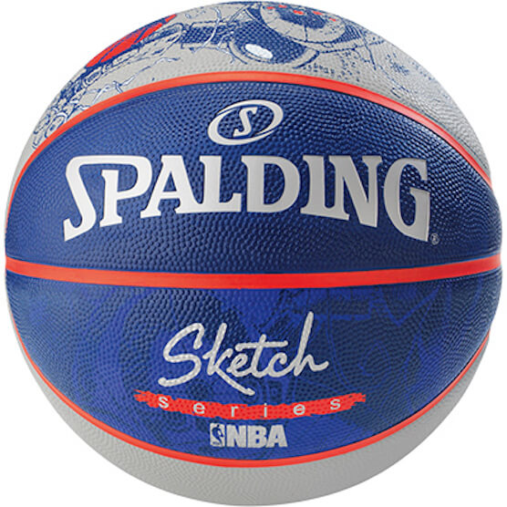 Spalding NBA Robot Sketch Basketball