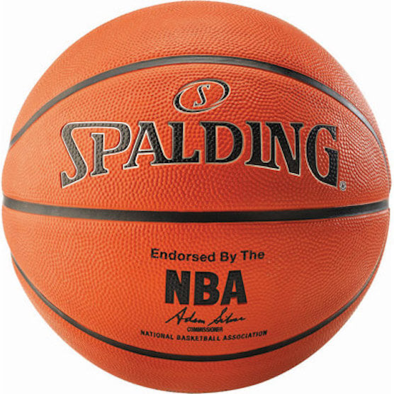 Spalding NBA Silver All Surface Outdoor Basketball