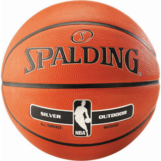 Spalding NBA Silver All Surface Outdoor Basketball