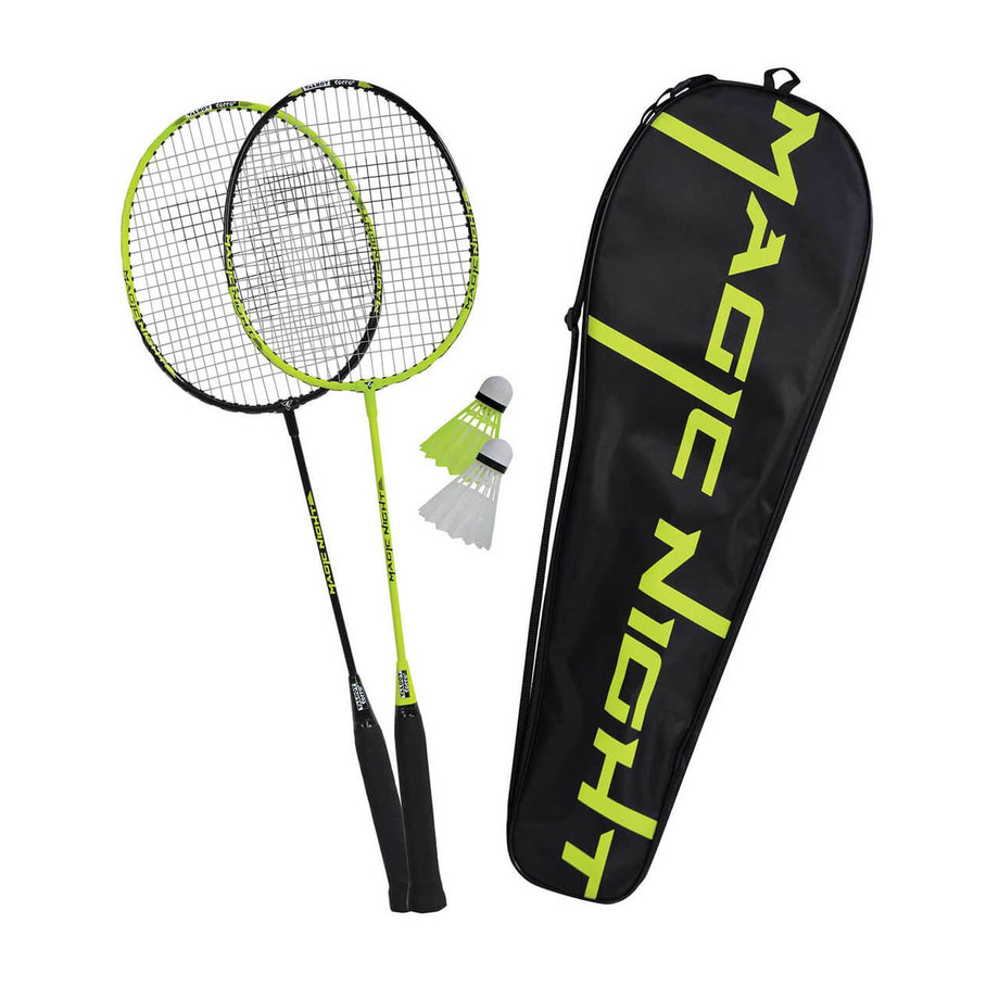 Talbot-Torro 2 Magic Night Badminton Set with LED Shuttlecocks – Workout  For Less