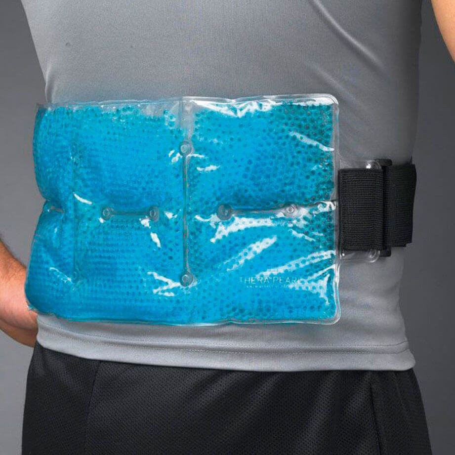 therapearl-hot-cold-back-wrap being warn