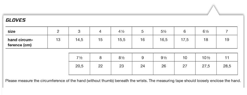 Uhlsport Pure Alliance Starter Soft Goalkeeper Gloves - Size Guide