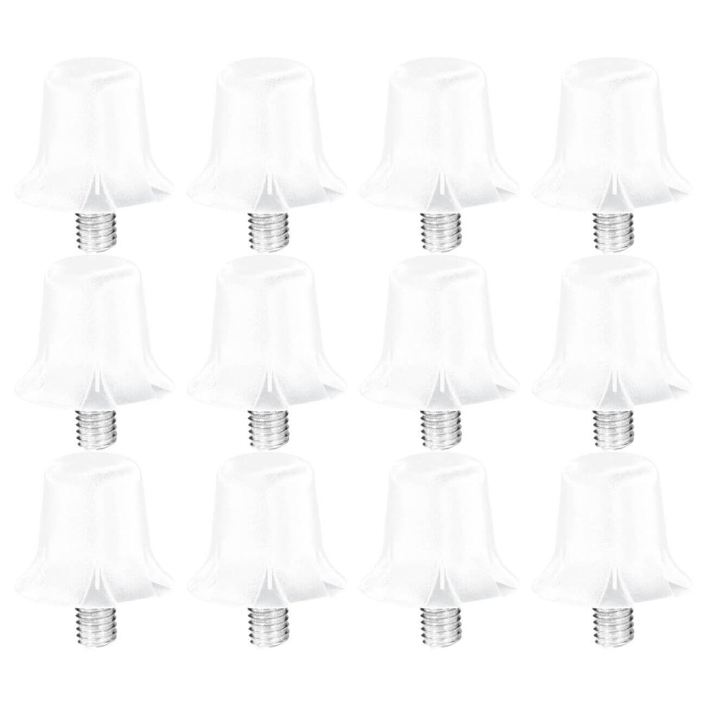 Uhlsport Nylon-Combi Football Studs 12 Pack White