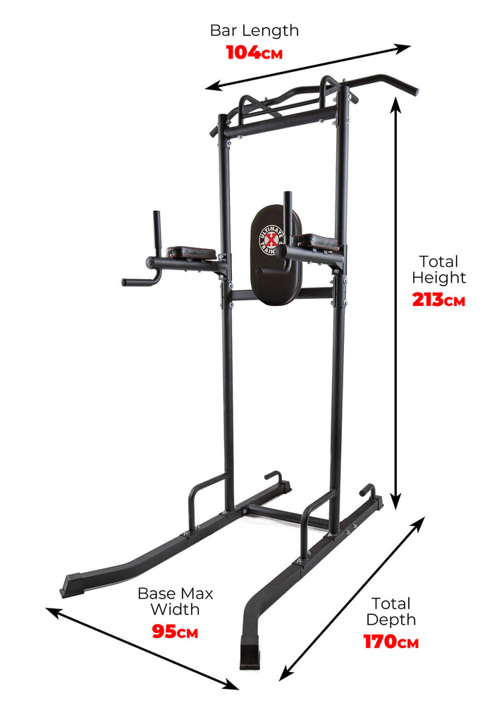 UXT Ultimate Power Tower - Dimensions