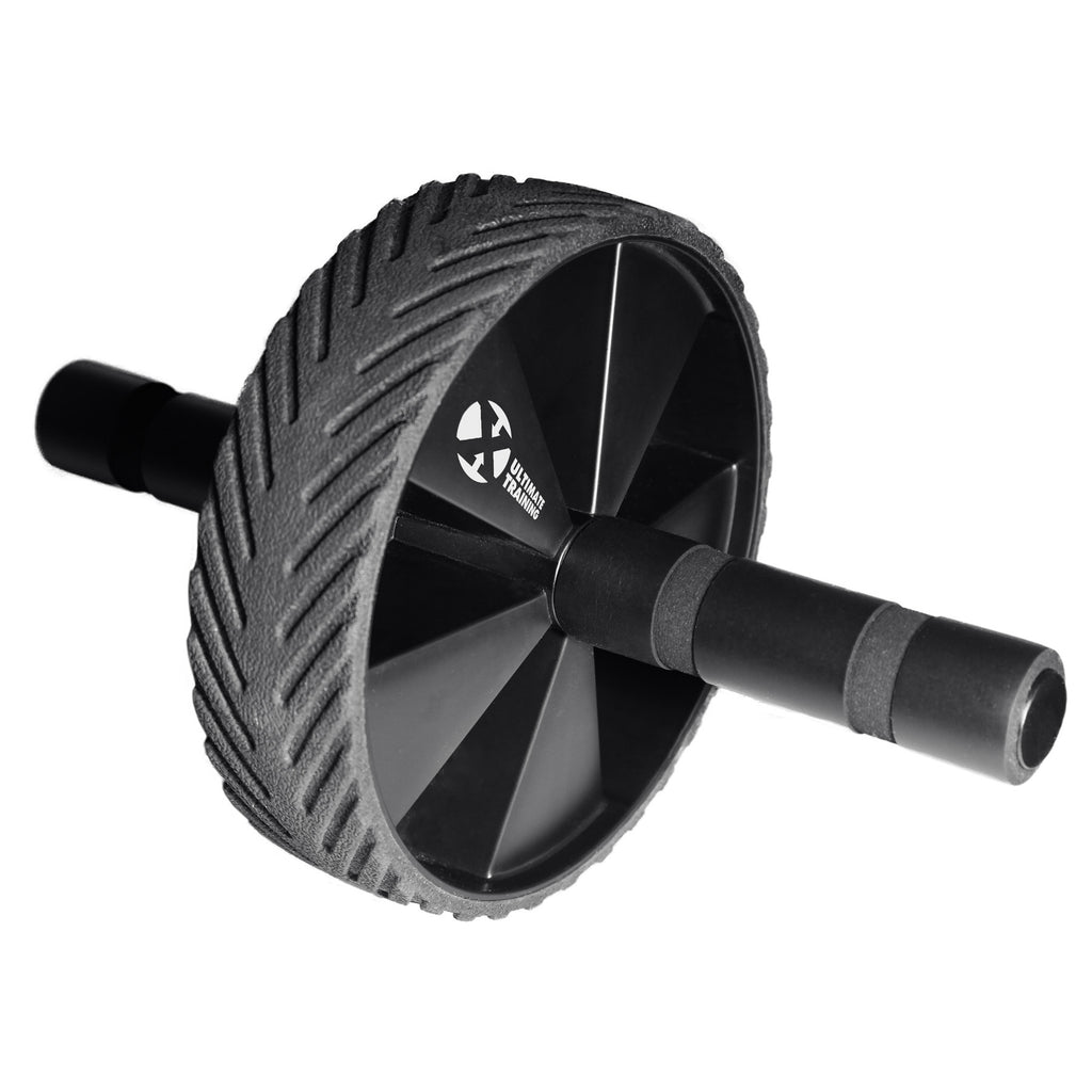 UXT Wide Ab Wheel with Pro-Grip Rubber Tread