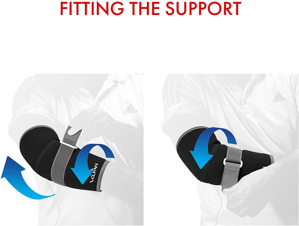 Vulkan Classic Elbow Support with Strap - Fitting