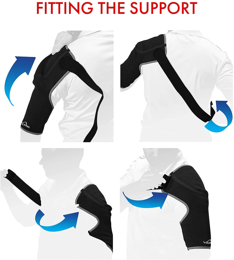 Vulkan Classic Shoulder Strap Support - Fitting the Brace