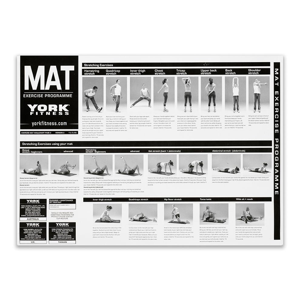 York Exercise Mat - Gym Guide