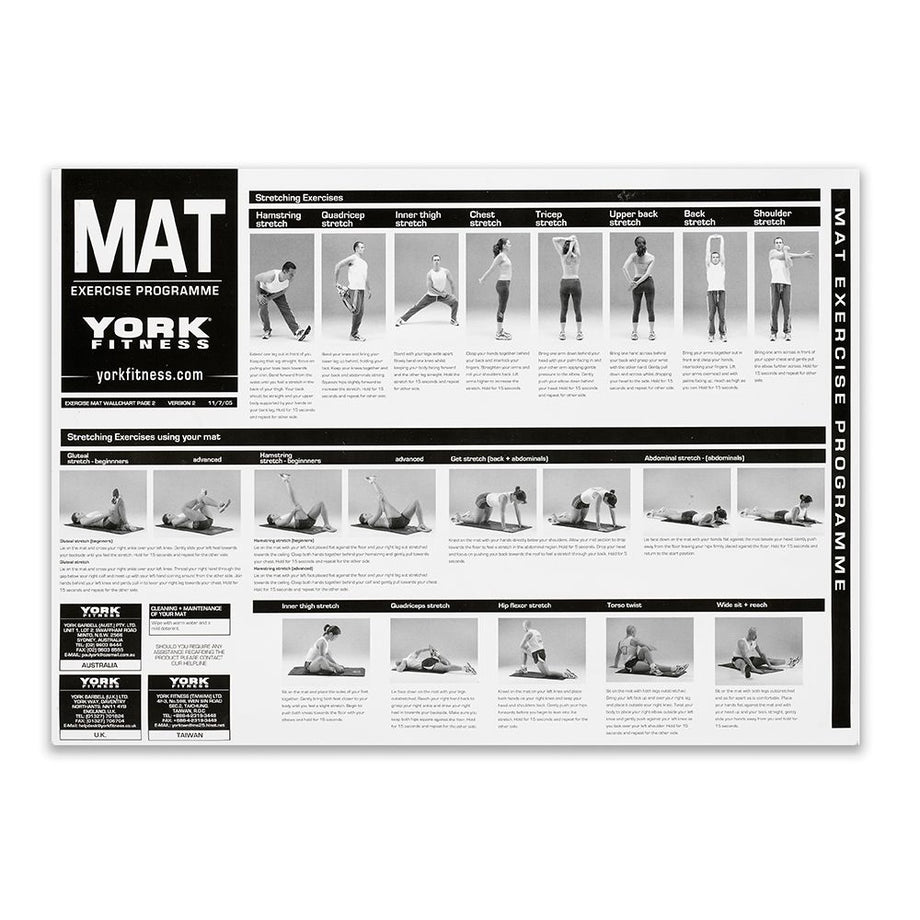 York fitness on sale exercise mat