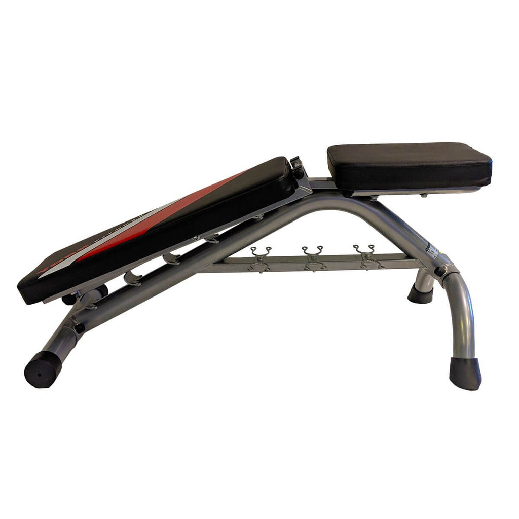 York Dumbbell Weight Bench Black Edition - Decline position