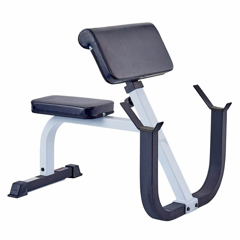 York FTS Commercial Seated Preacher Curl