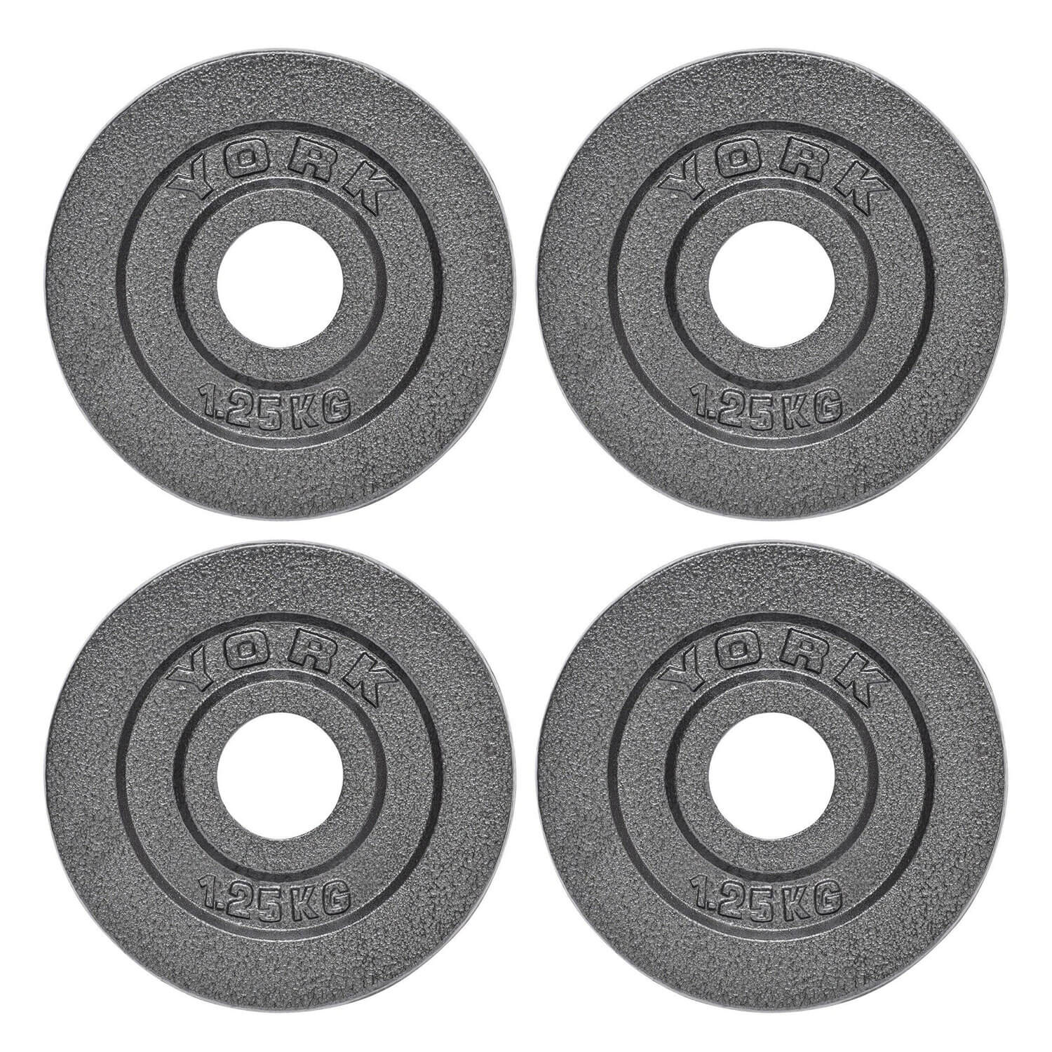 Olympic Hammertone Cast Iron Weight Plates 4 x