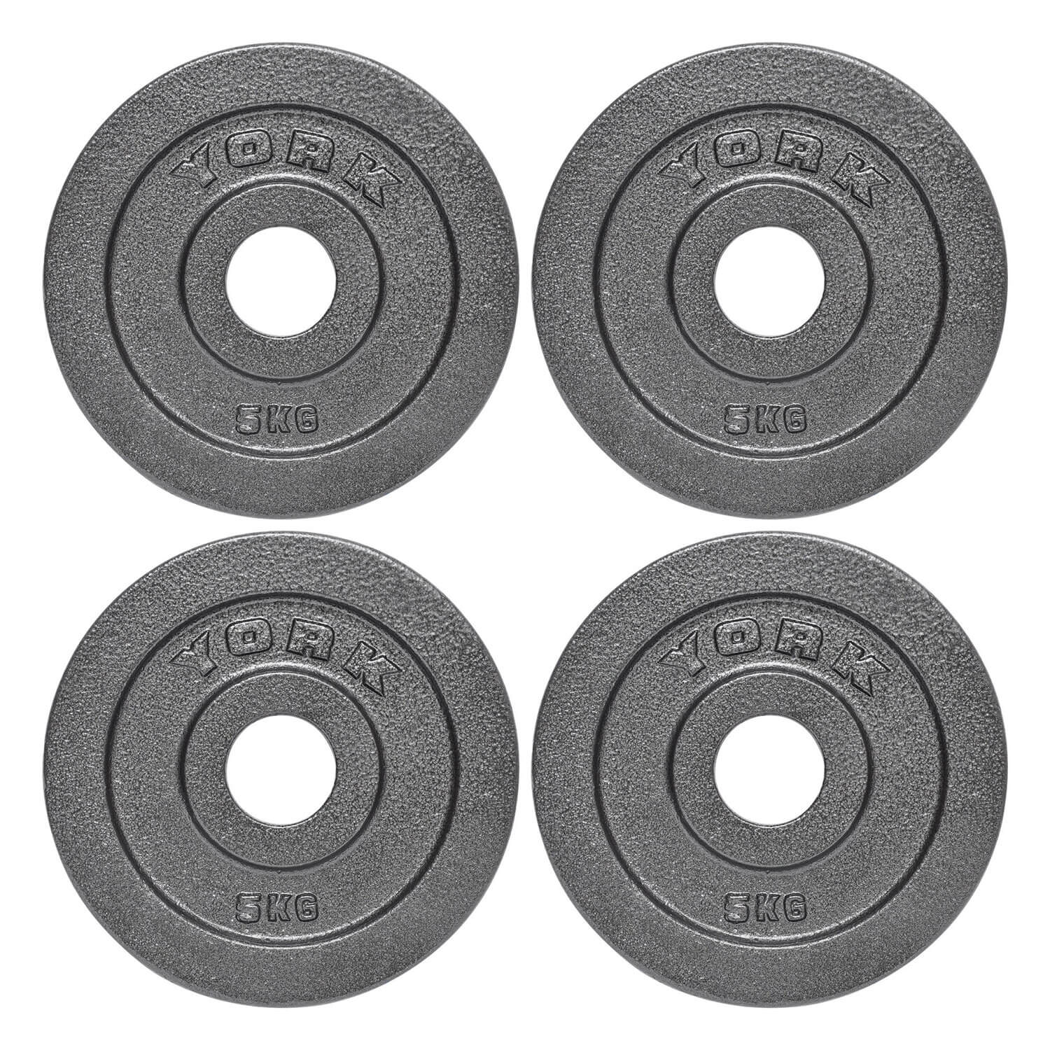 Olympic Hammertone Cast Iron Weight Plates 4 x