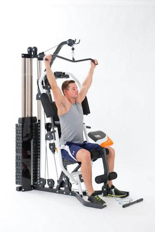 Lat Pulldown using the York Perform Multi Gym