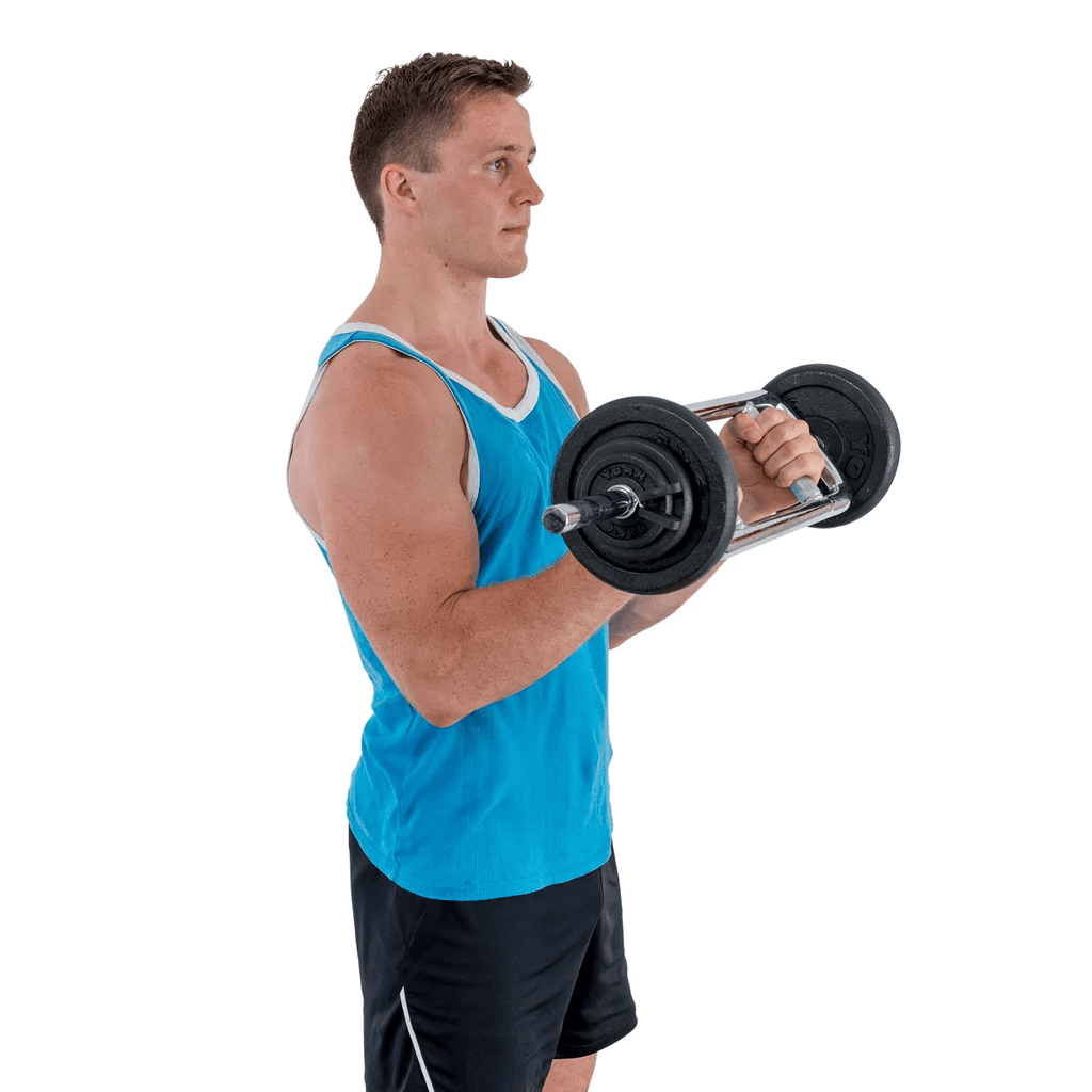 York 1" Solid Tricep Bar - Hammer Curls